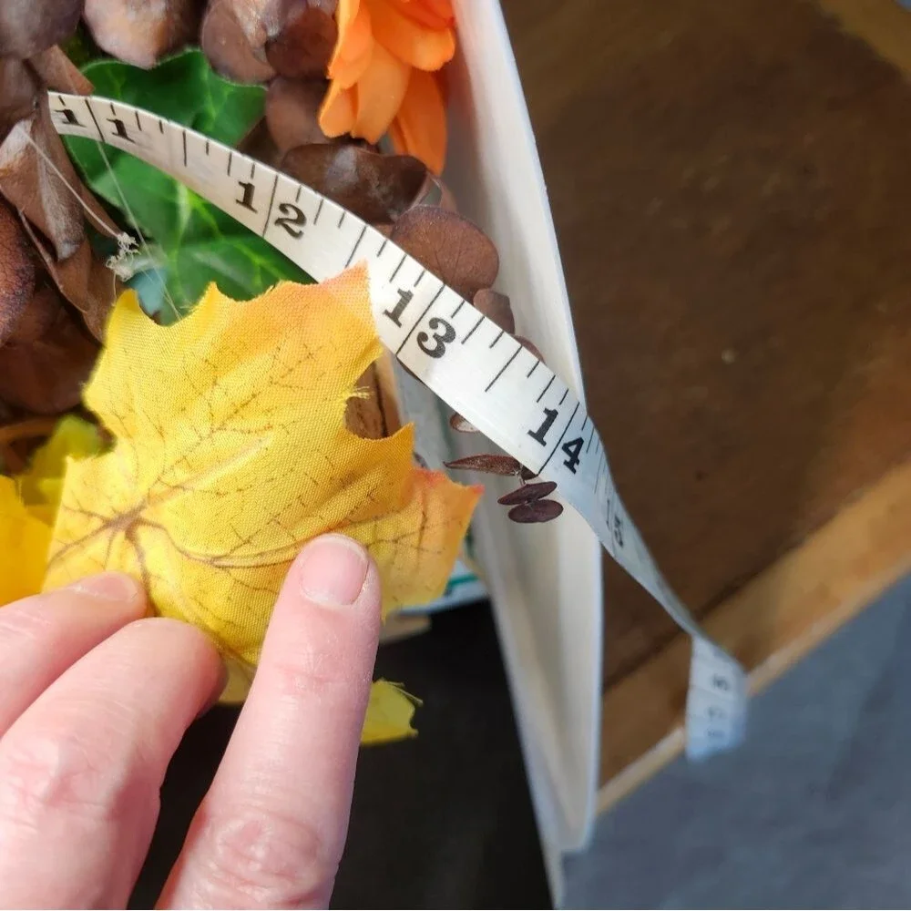 Hand Crafted Floral Centerpiece Fall Artificial Flower Table Arrangement